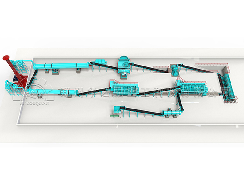 有機(jī)肥圓盤(pán)造粒設(shè)備生產(chǎn)線(xiàn)